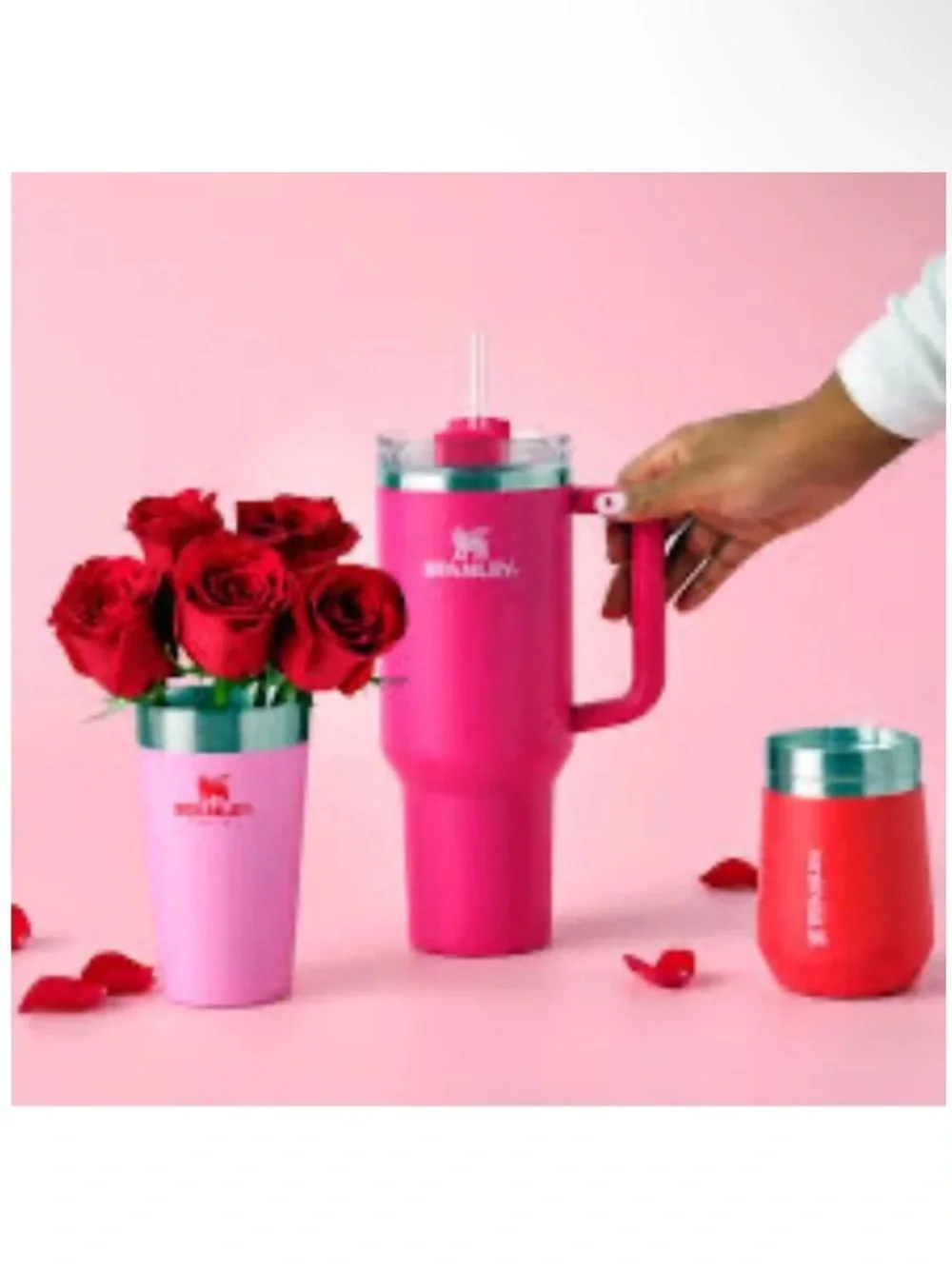 Stanley 16 oz. Stackable Cup - Valentines Day Collection Limited Edition - NEW - Picture 6 of 7